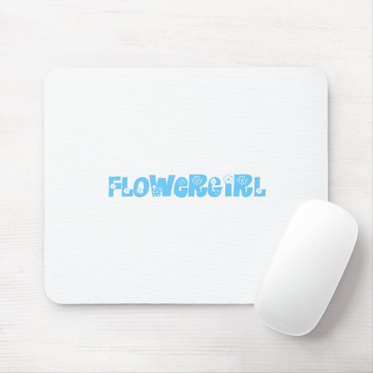 Bloemenmeisje Muismat (Met muis)