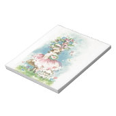  Bloemenmeisje Notitieblok (Linkerzijde)