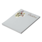 Bloemenmeisje Notitieblok (Linkerzijde)