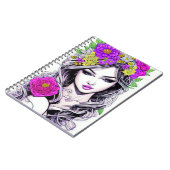 Bloemenmeisje Notitieboek (Linkerzijde)