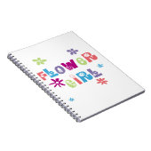 Bloemenmeisje Notitieboek (Rechterzijde)