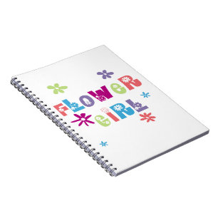 Bloemenmeisje Notitieboek
