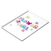 Bloemenmeisje Notitieboek (Linkerzijde)