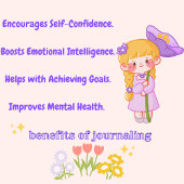 Bloemenmeisje 🌻🧡💛 notitieboek