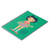 Bloemenmeisje Notitieboek (Linkerzijde)