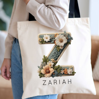 Bloemenmeisje | Op Maat Gemaakte Bloemstukken met  Tote Bag