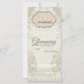 Bloemenmeisje Pacifier Display Kaart (Achterkant)