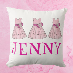 Bloemenmeisje Pageant Party Dress Pillow Kussen