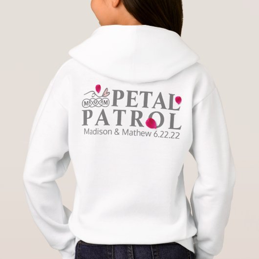 Bloemenmeisje Petal Patrol Sweat Shirt (Achterkant)