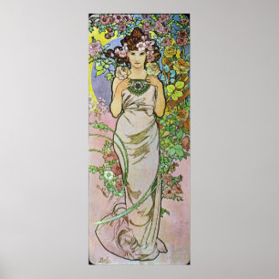 Bloemenmeisje Poster