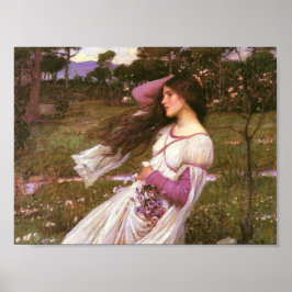 Bloemenmeisje Poster