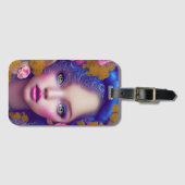 Bloemenmeisje Princess Geïnspireerd door de Oekraï Bagagelabel (Voorkant (horizontaal))