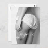 Bloemenmeisje Print Briefkaart (Voorkant / Achterkant)