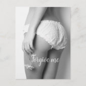 Bloemenmeisje Print Briefkaart (Voorkant)