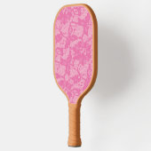 Bloemenmeisje Roze Kant Print Pickleball Paddle (Links)