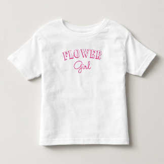 Bloemenmeisje Roze Kinder Shirts