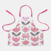 Bloemenmeisje  Scandi Flowers Schort (Voorkant)