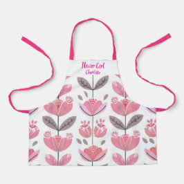 Bloemenmeisje  Scandi Flowers Schort