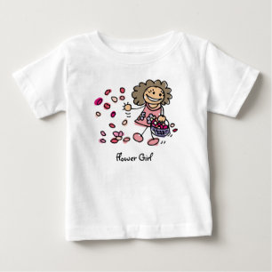 Bloemenmeisje T-Shirt