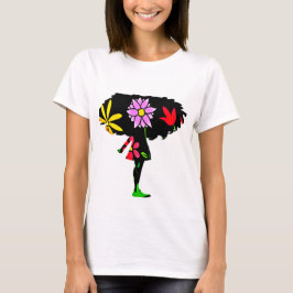 Bloemenmeisje T-shirt