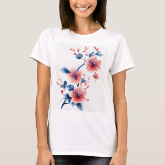 Bloemenmeisje T-shirt