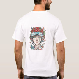 Bloemenmeisje T-shirt