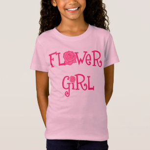 Bloemenmeisje T-shirt