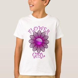 Bloemenmeisje T Shirt