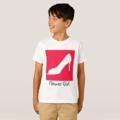 Bloemenmeisje T-shirt (Voorkant volledig)