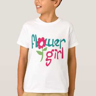 Bloemenmeisje T-shirt