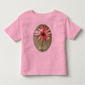 Bloemenmeisje T-shirt (Voorkant)