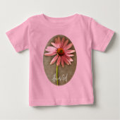 Bloemenmeisje T-shirt (Voorkant)