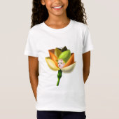 Bloemenmeisje T-Shirt Gift (Voorkant)