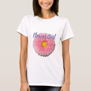 Bloemenmeisje T-shirt Madeliefje Bloesem