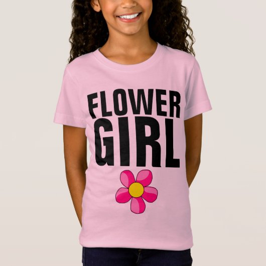 BLOEMENMEISJE T-shirts (Voorkant)