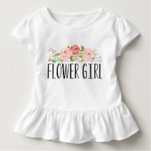 Bloemenmeisje Toddler T-shirt | Bridesmaid