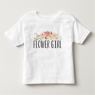 Bloemenmeisje Toddler T-shirt   Bridesmaid
