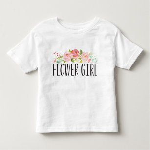 Bloemenmeisje Toddler T-shirt   Bridesmaid