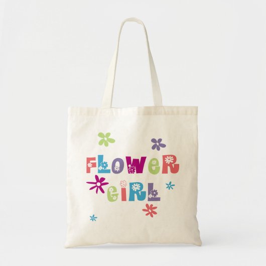 Bloemenmeisje Tote Bag (Voorkant)