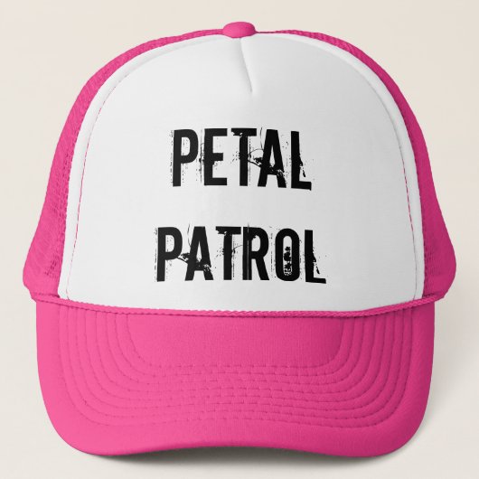 Bloemenmeisje TRUCKER HAT PINK Pet (Voorkant)