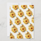 Bloemenmeisje Verjaardag | 3e verjaardag Kaart (Achterkant)