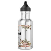 Bloemenmeisje-voorstel Cadeau Custom Boho Cottcore Waterfles (Rechts)