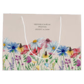 Bloemenmeisje Wildflower Charm Bedankt Groot Cadeauzakje (Achterkant)