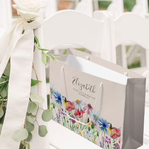 Bloemenmeisje Wildflower Charm Bedankt Groot Cadeauzakje