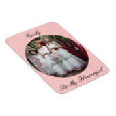 Bloemenmeisjes Premium Magneet (Rechterzijde)