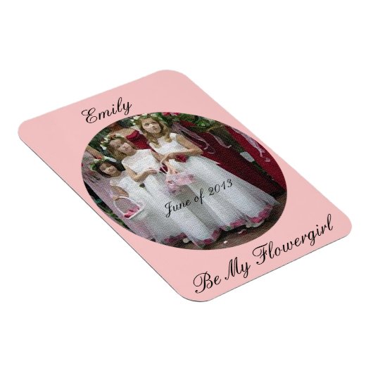 Bloemenmeisjes Premium Magneet (Rechterzijde)