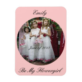 Bloemenmeisjes Premium Magneet