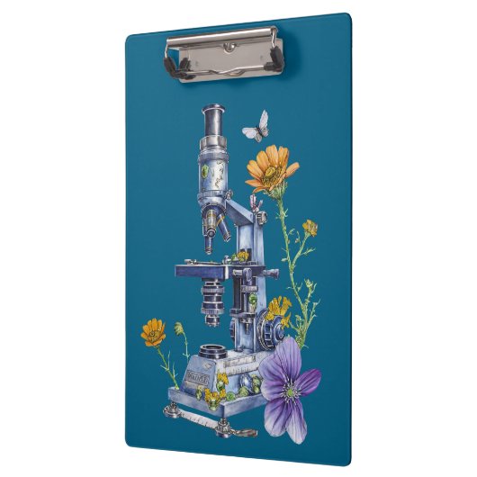 bloemenmicroscoop klembord (Links)