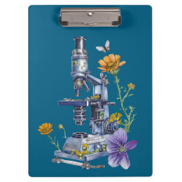 bloemenmicroscoop klembord