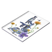 bloemenmicroscoop notitieboek (Linkerzijde)